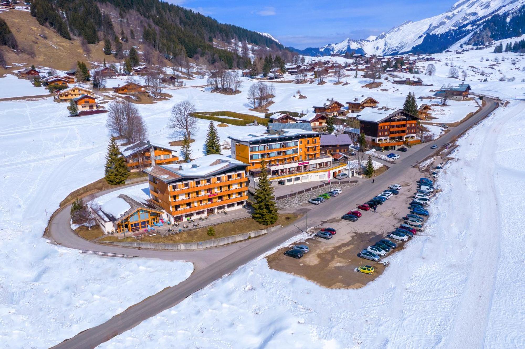Azureva La Clusaz Les Confins Eksteriør bilde